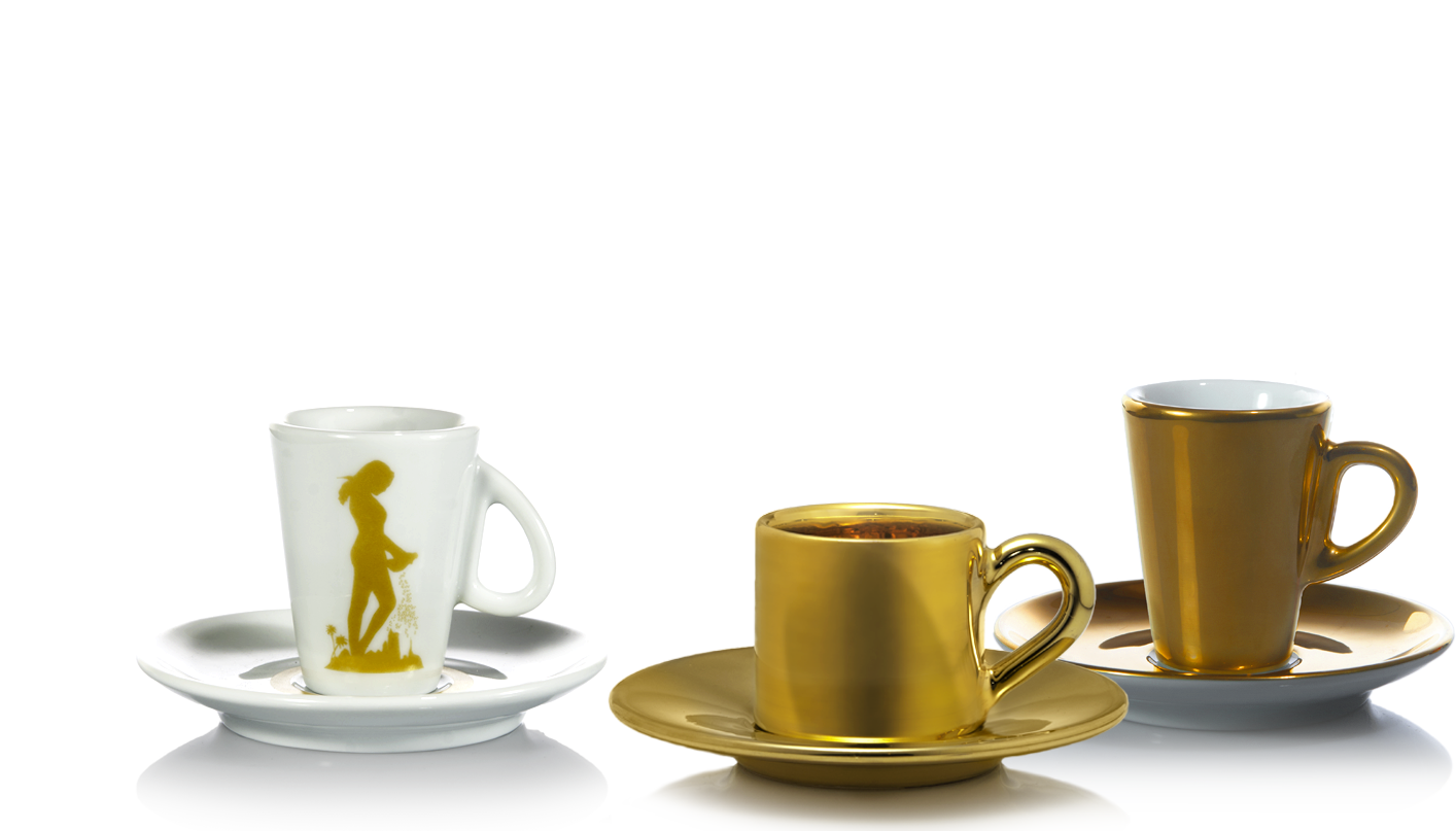 La Regina - Tazza Oro (1414x807), Png Download