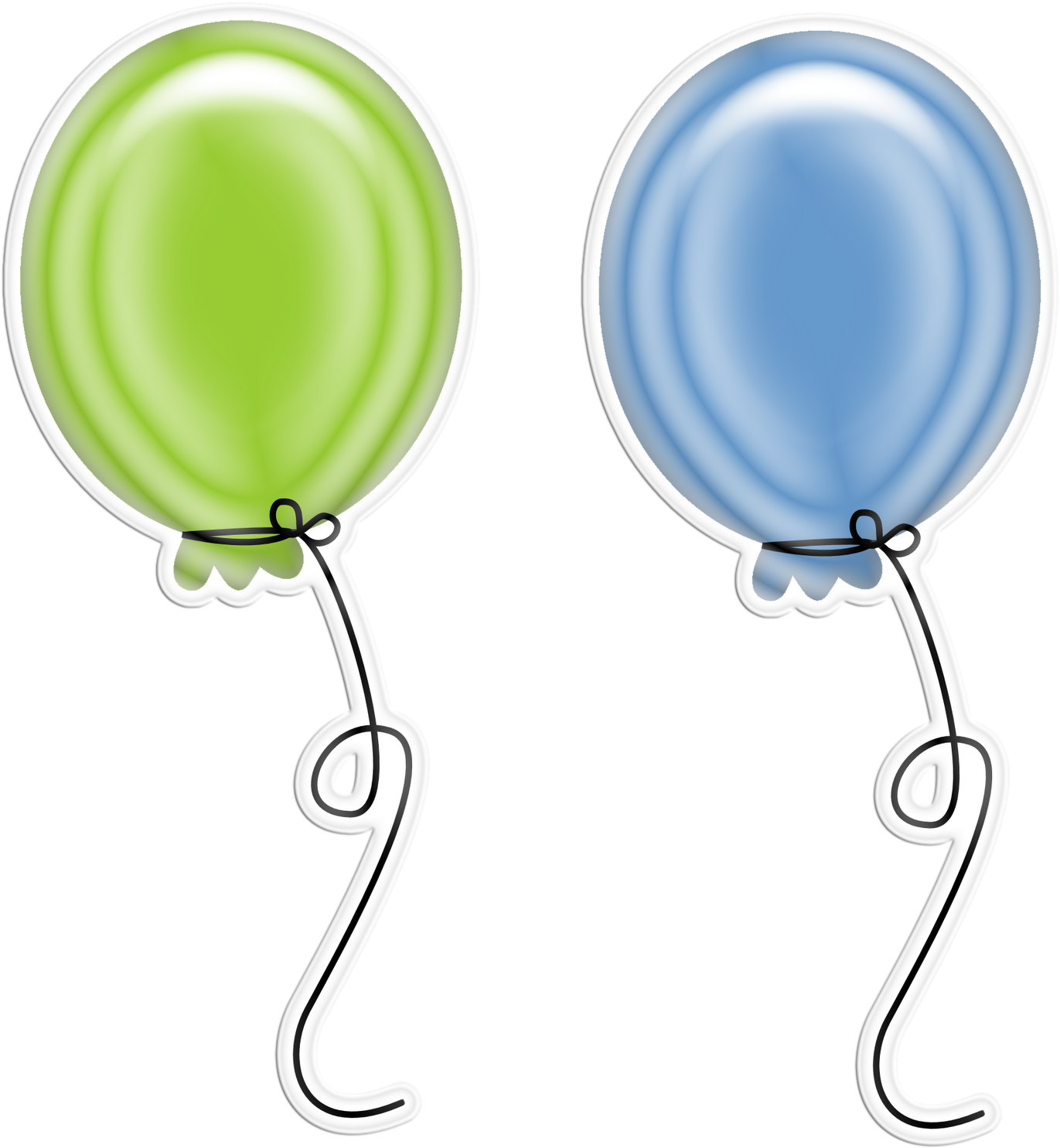 Gallery Of Globos De Colores With Globos Infantiles - Dibujos De Globos De Colores (1497x1600), Png Download