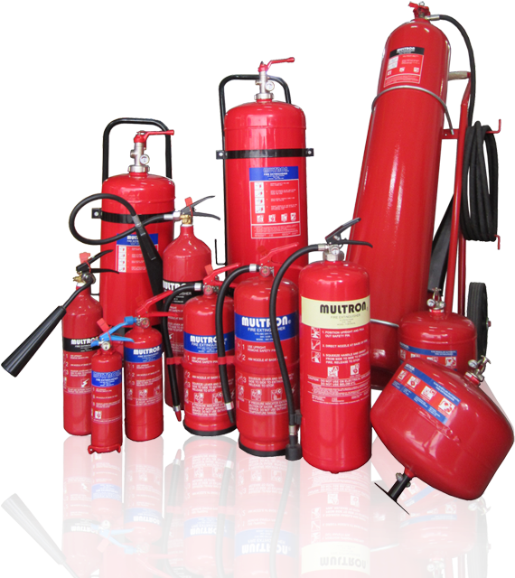 Portable Fire Extinguishers, - Cylinder (583x661), Png Download