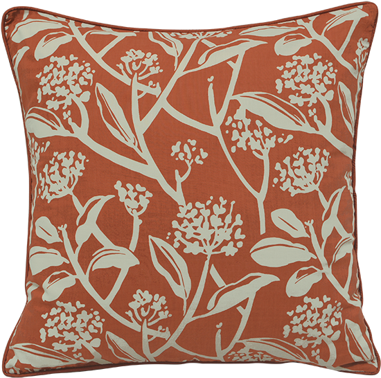 Frangipani Spice Cushion Cover, Medium - Cushion (600x600), Png Download