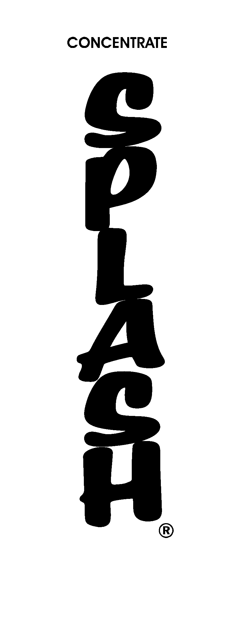 Splash Logo Black And White - Calligraphy (2400x2400), Png Download