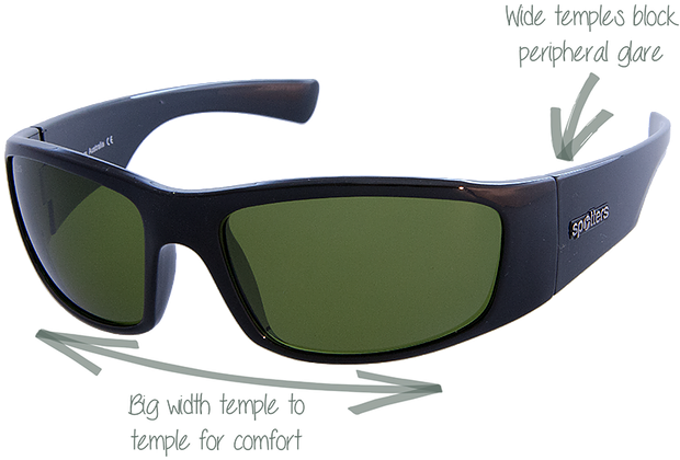Spotters Coyote Plus Polaroid Sunglasses - Suffolks Outdoor Sports (731x459), Png Download