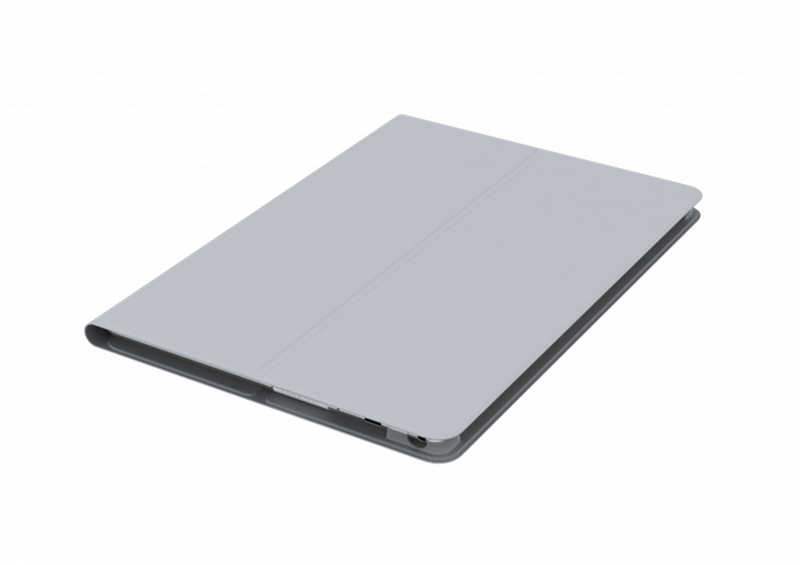 Tab4 10 Hd Folio Case/gray Film - Data Storage Device (800x565), Png Download