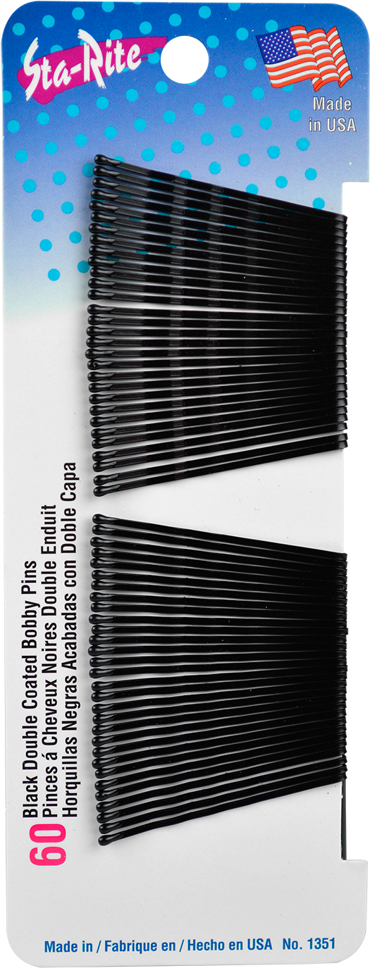 Pasadores Para El Cabello En Negro, , Hi-res - Server (1400x1400), Png Download