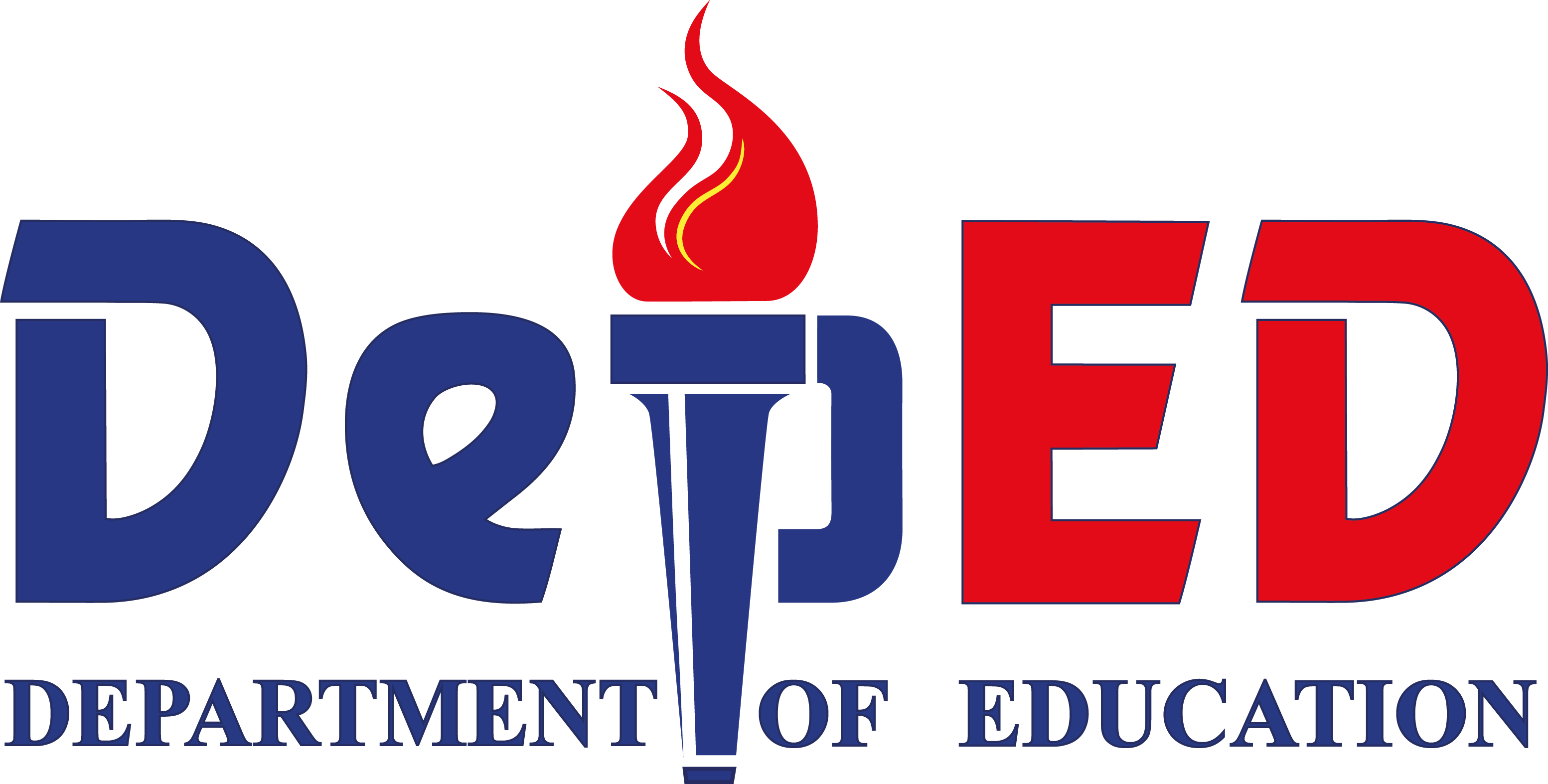 Deped Logo - High Resolution Dep Ed Logo (3106x1573), Png Download