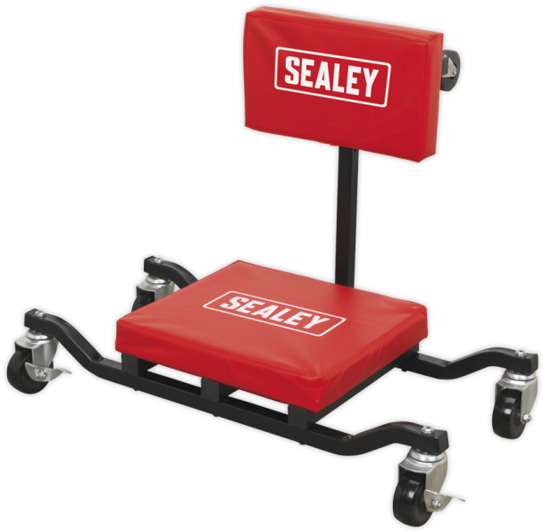 Low Level Creeper, Seat & Kneeler Sealey Part No - Sealey (650x650), Png Download