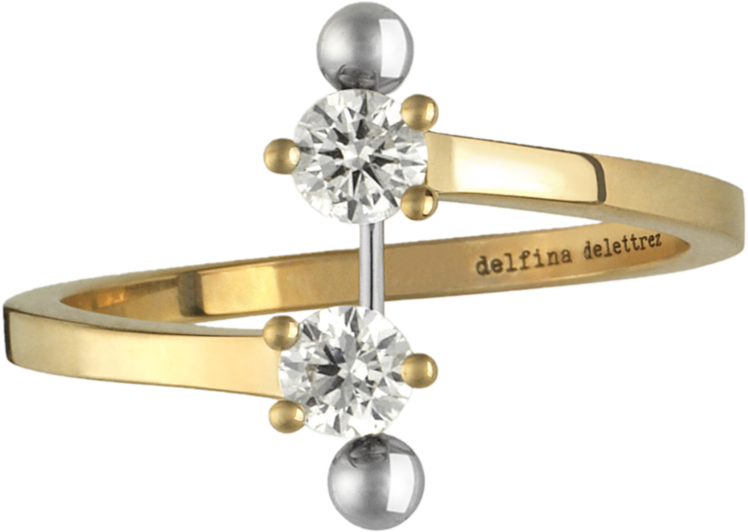 Two In One Diamonds Ring - Engagement Ring (1024x683), Png Download