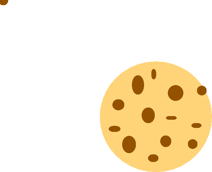 Drawing - - Cookie (696x566), Png Download