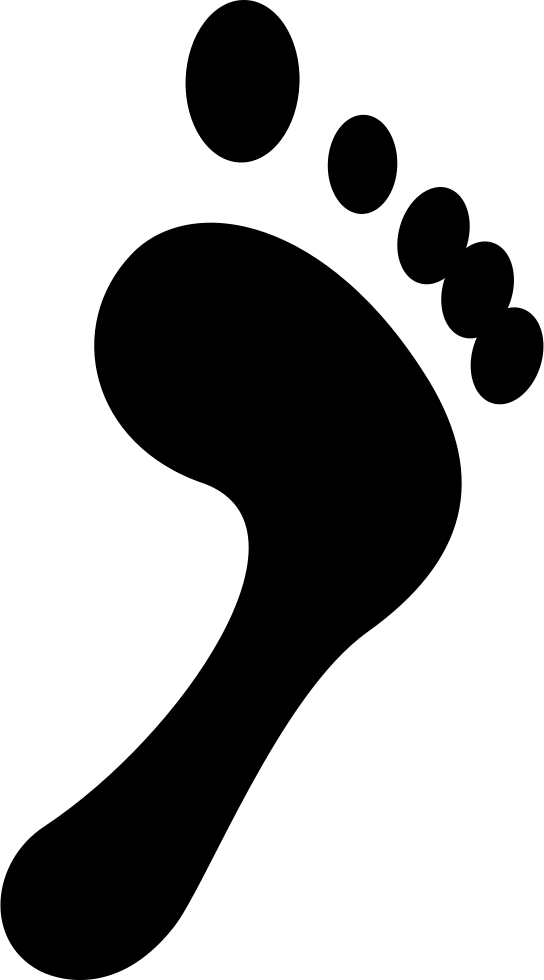 Footprint Comments (544x980), Png Download