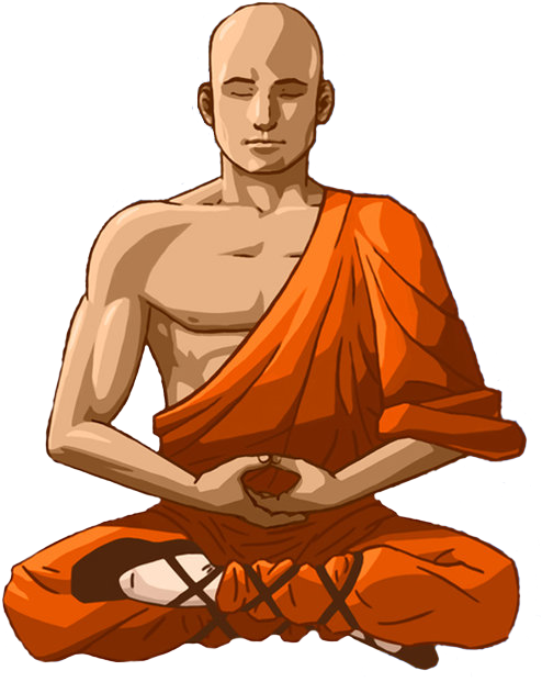 38586673 - Shaolin Monk Png (894x894), Png Download