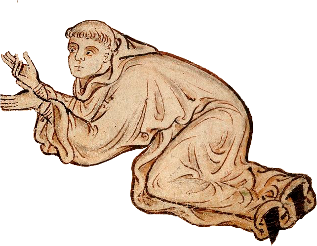 A Monk Of Highest Virtue Was In Service To Heironeous, - Matthew Paris (680x497), Png Download