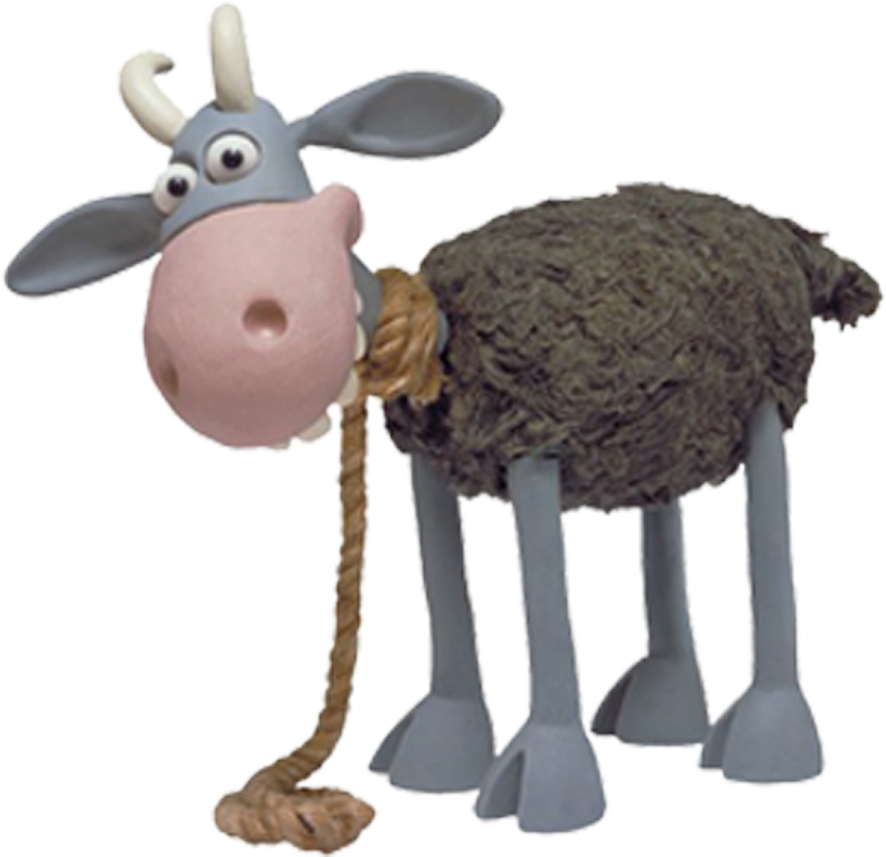 Timmy's Mother Bitzer Sheep Mower Mouth Clip Art - Shaun O Carneiro Personagens (1376x1384), Png Download