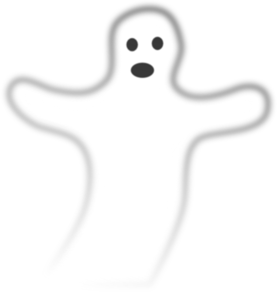 Ghost Clip Artghost Clipart Png - Clip Art (558x595), Png Download