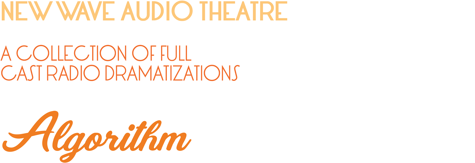 Font Choices Stemmed From The Same Trains Of Thought - Orange (1920x771), Png Download