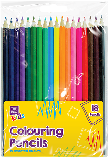 Colouring Pencils - 18 Pack - Art Paint (800x620), Png Download