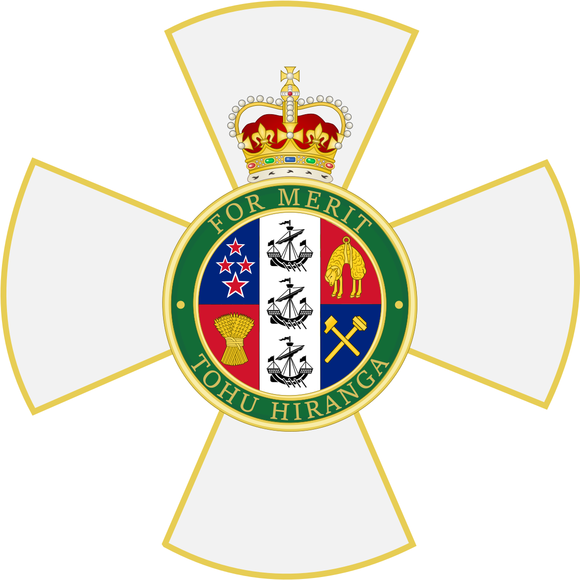 New Zealand Order Of Merit - Officer Of The New Zealand Order Of Merit (1200x1200), Png Download