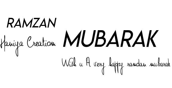 Ramzan Mubarak Png Text 2018 Made By Haniya Ali - Ria (1144x1144), Png Download