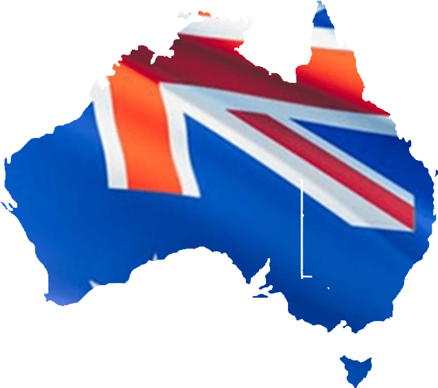 Australia - Australia Shape Red (800x600), Png Download