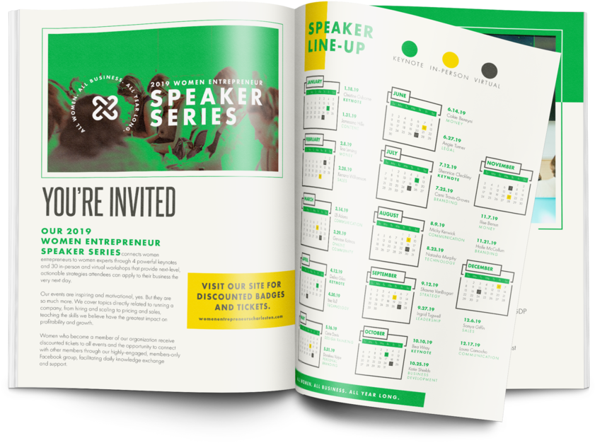 Speakerseriesmockup - Flyer (1000x717), Png Download