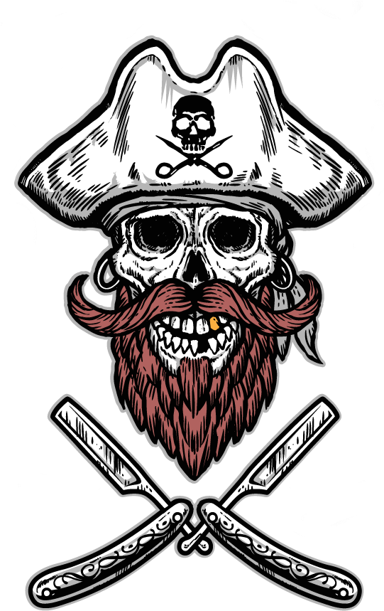 Barba Roja - Illustration (540x879), Png Download