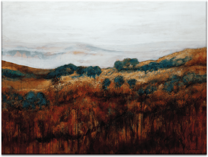 Nature's Theatre - Painting (900x900), Png Download