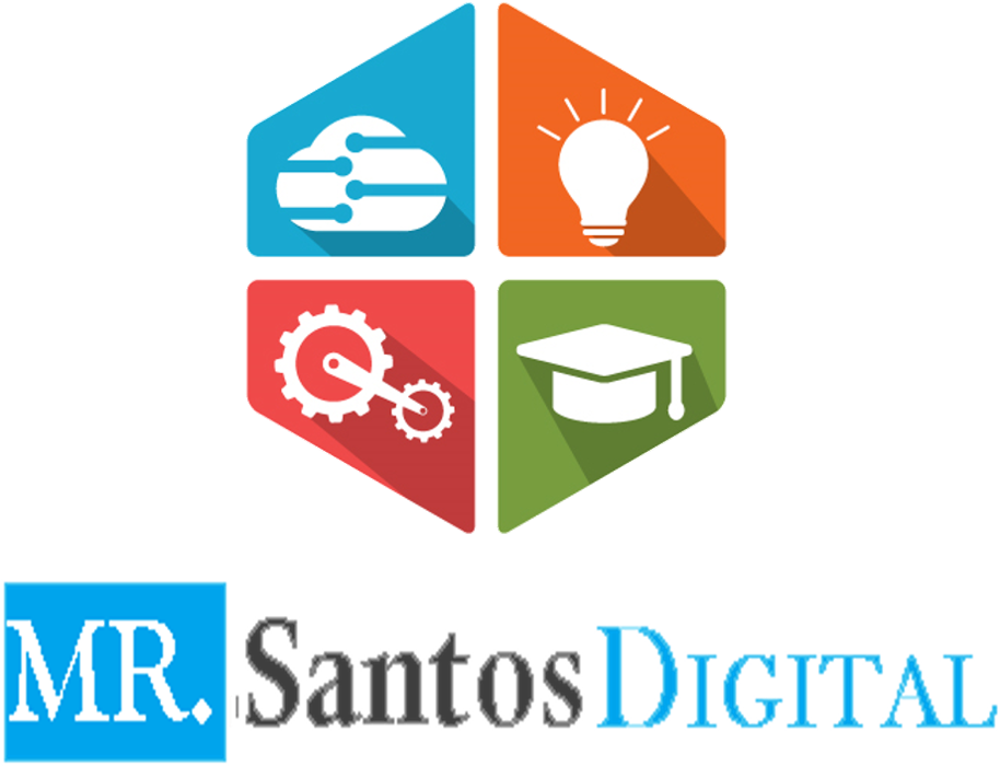 R Santos Digital Logotipo - Next Wave Stem (923x771), Png Download
