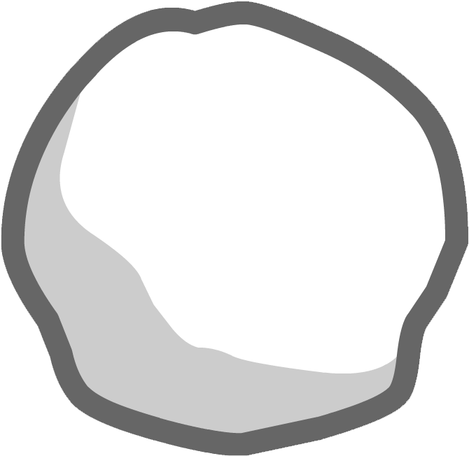 Bola De Nieve Png - Banjo Head (674x667), Png Download