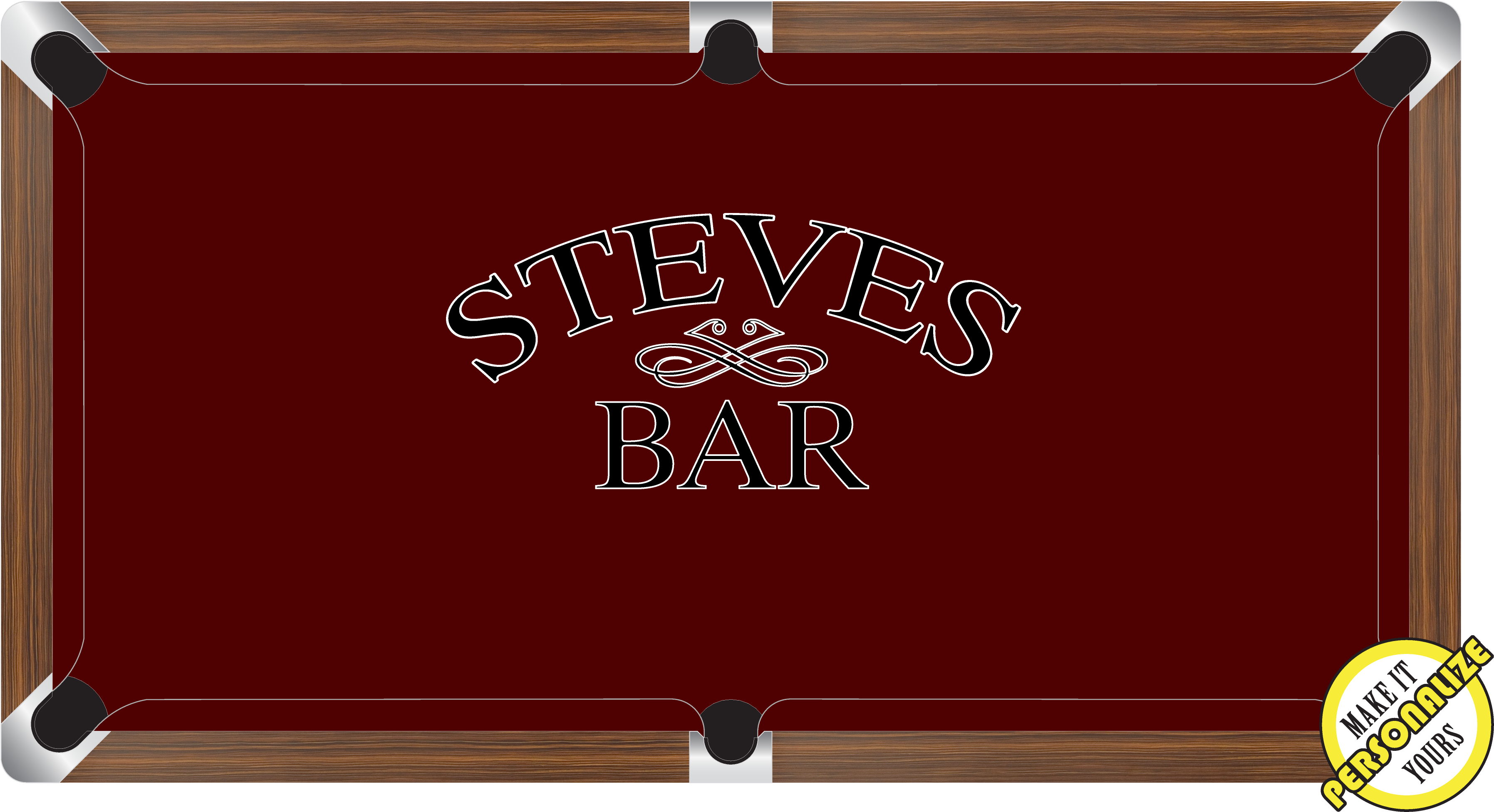 Billiard Table (3984x2354), Png Download