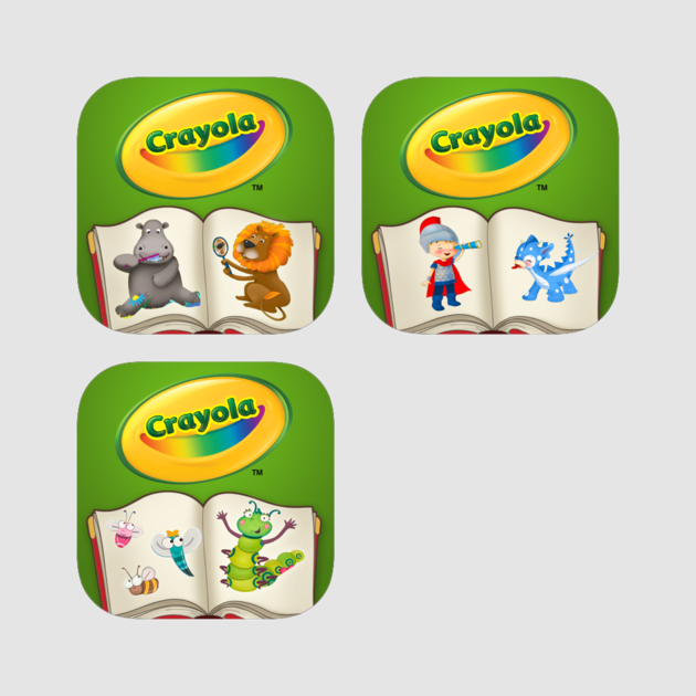 Crayola Ireader Bundle On The App Store - Cartoon (630x630), Png Download