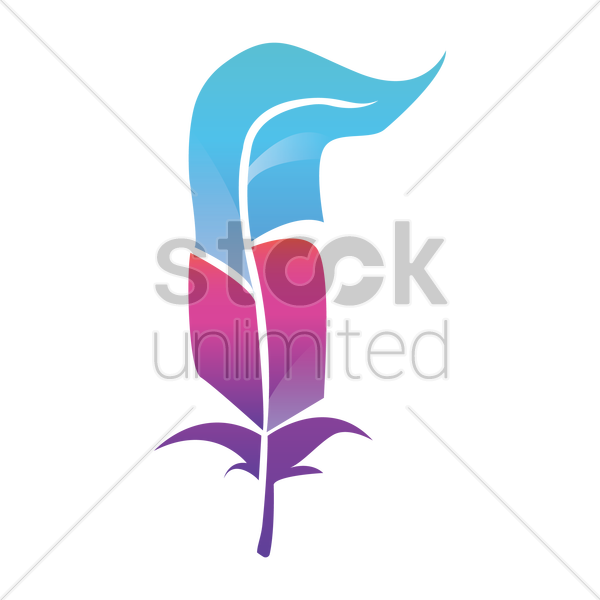 Feather Icon V矢量图形 - Emblem (600x600), Png Download