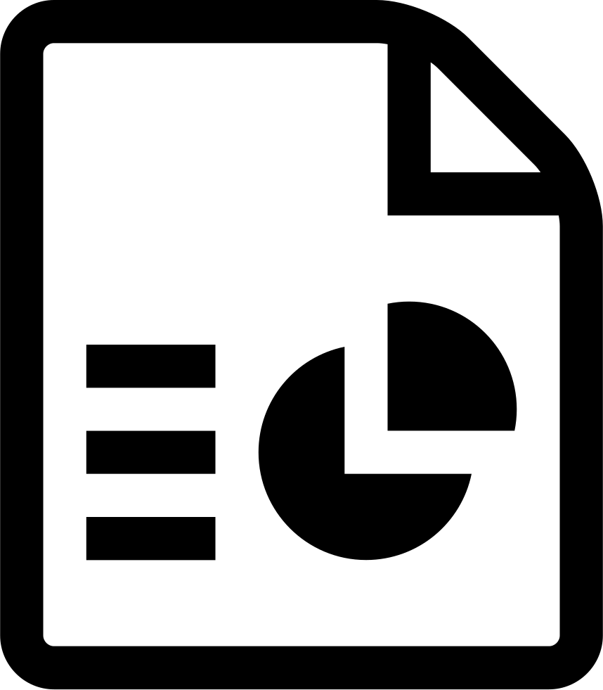 Ppt Png Icon Free - Data Sheet Symbol (858x981), Png Download