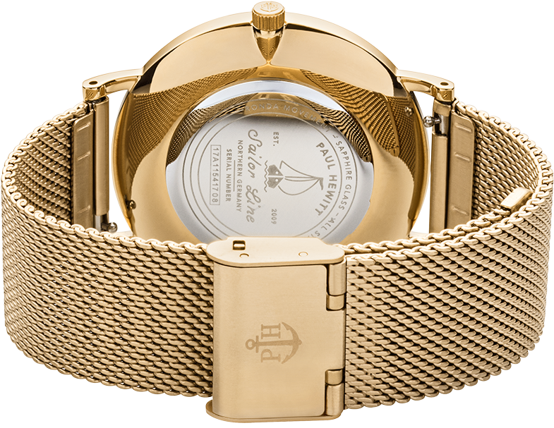 Sailor Line Golden 39 Mm Unisex Watch - Paul Hewitt Horloge (1000x1000), Png Download