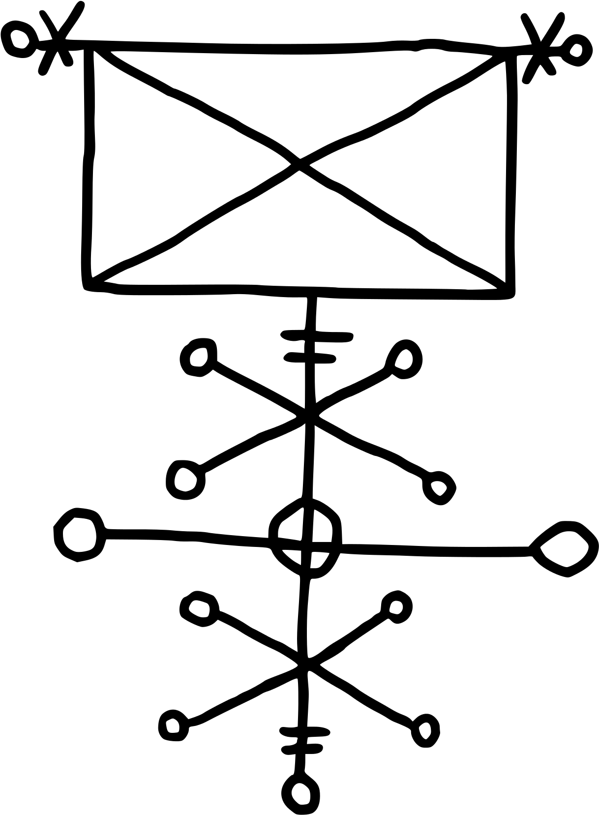 Icelandic Magical Wikipedia Tattoos Pinterest Tattoo - Stafur Til Að Vekja Upp Draug (1280x1707), Png Download