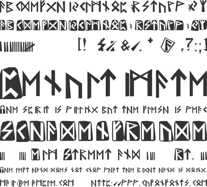 Runes Font Preview - Font Helvetica Neue Lt Pro (660x598), Png Download