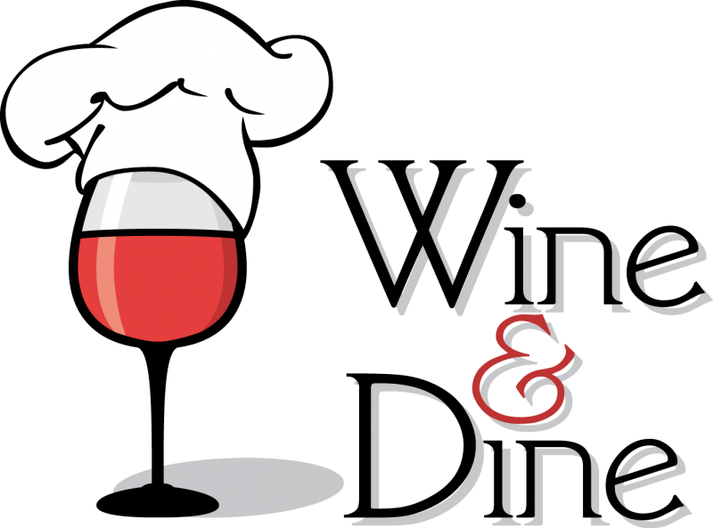 Similar Wine And Dine Cliparts - Wine And Dine (800x593), Png Download