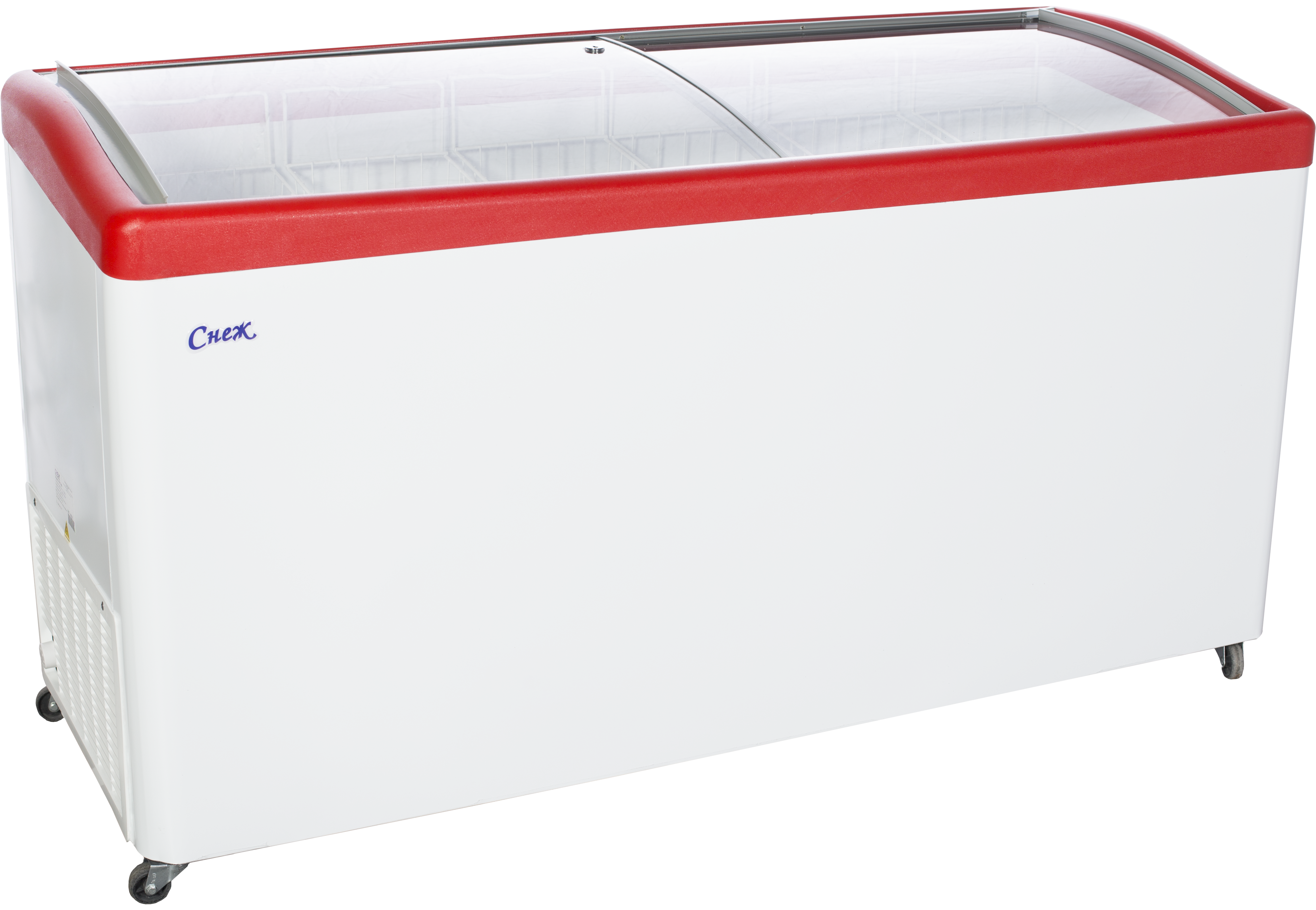 Freezer Chest With Curved Glass Mlg-600 - Box (5472x3648), Png Download