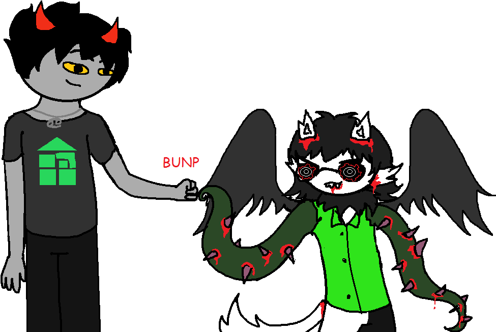 Au Blood Dave Strider Fandom Fandomstuck Fistbump Heinoustuck - Fandomstuck Heinoustuck (1035x756), Png Download