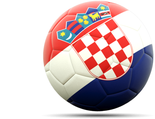 Football Icon Illustration Of Flag Croatia - Croatian Flag (640x480), Png Download