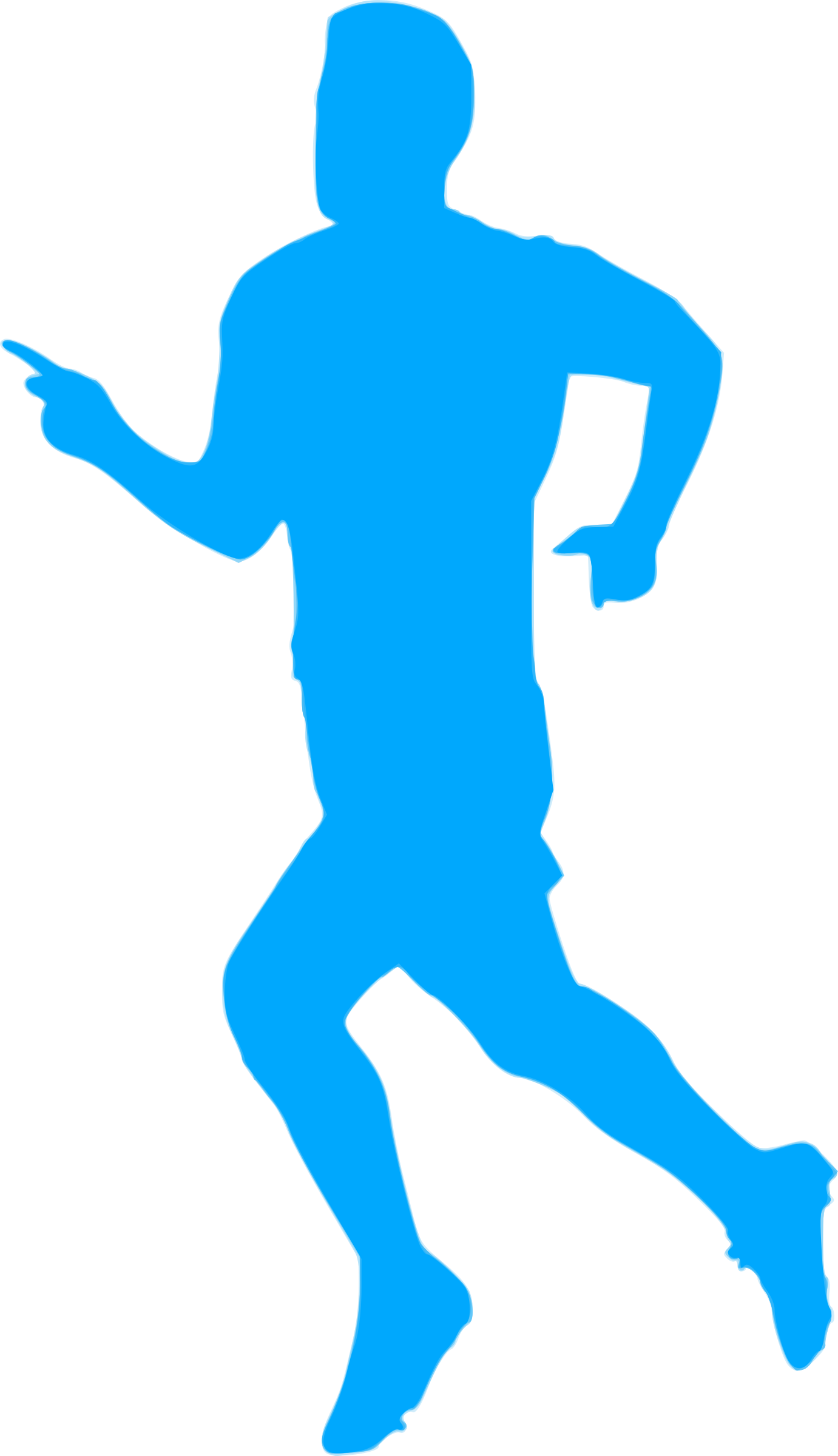 This Free Icons Png Design Of Silhouette Football 25 (1381x2400), Png Download