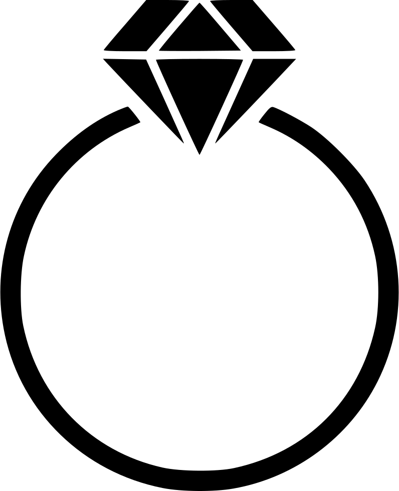 Diamond Png Icon Free - Ring Bride Png (796x980), Png Download