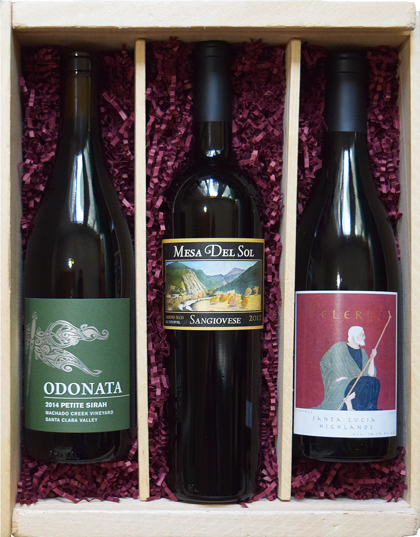 Trio Wine Pack - Wine Bottle (1600x1200), Png Download
