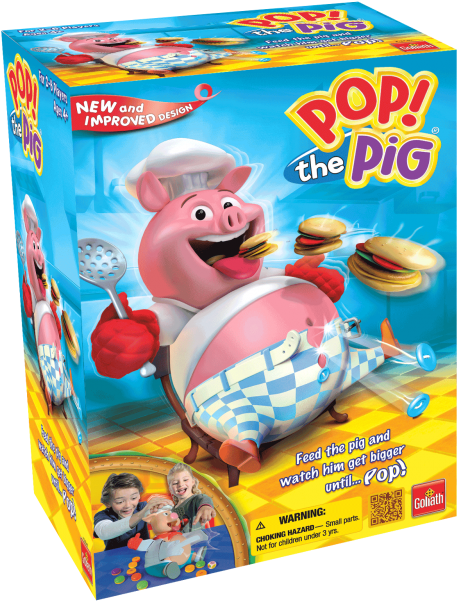 Crown & Andrews - Pop Pig (700x701), Png Download