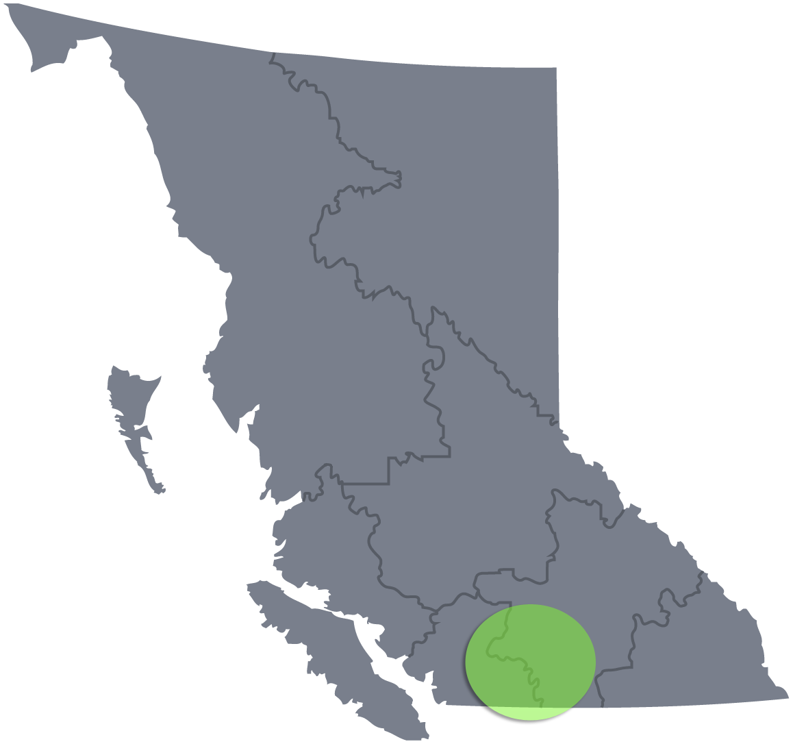 Sego Resources Based In Vancouver, Canada Is A Growth - British Columbia Map (1158x1086), Png Download