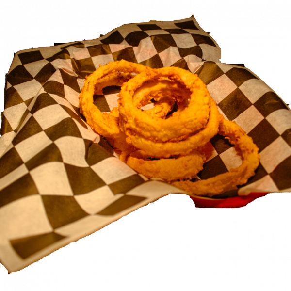 Whiskey Battered Onion Rings - Onion Ring (600x600), Png Download