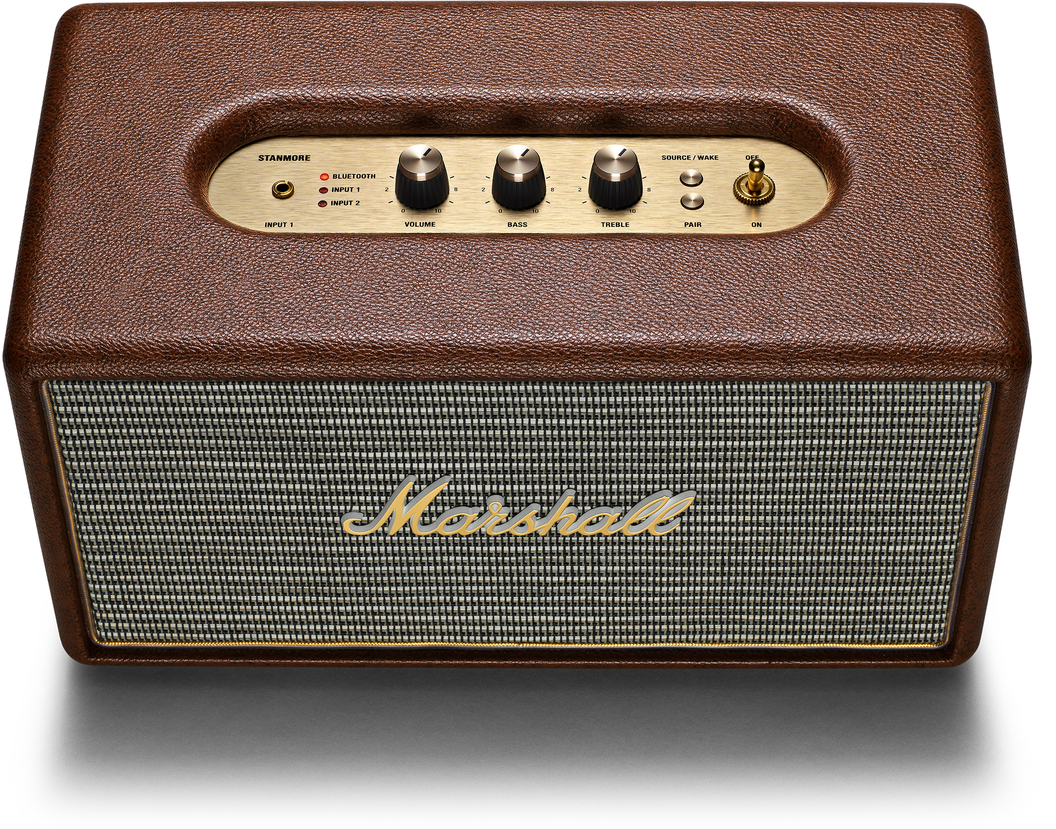 Stanmore Bluetooth Brown Brown - Marshall Stanmore Bt (2960x2168), Png Download