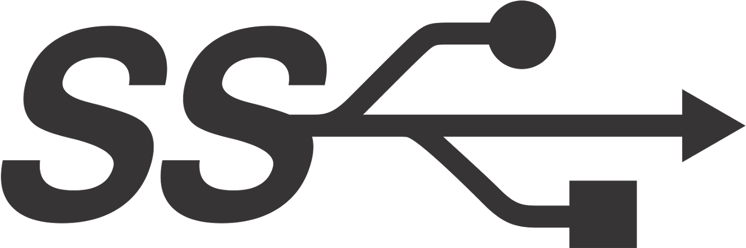 Free Download File Vector Graphics Cdr Png Ai, Vector~ - Usb Icon (1493x497), Png Download