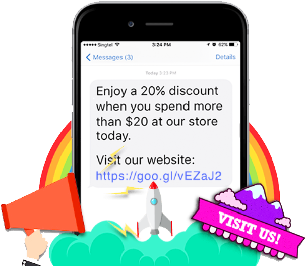 Sms Database Marketing - Mobile Phone (653x543), Png Download