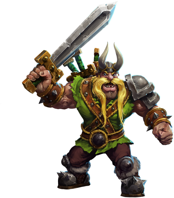 01 Of - Heroes Of The Storm Baelog (1280x800), Png Download