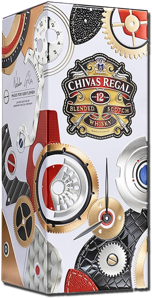 Chivas Whisky Bremont Watches Made For Gentleman - Chivas Regal 12 (860x1085), Png Download