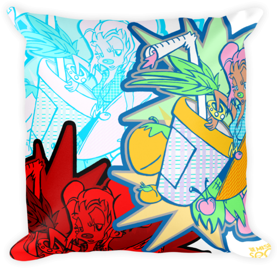 Pillow Clipart Square Pillow - Cushion (600x600), Png Download